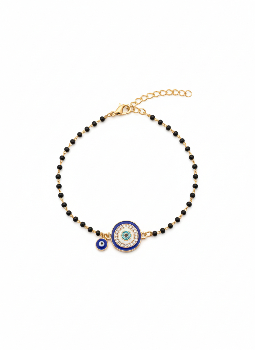 Elegant Evil Eye Charm Bracelet ✨🧿